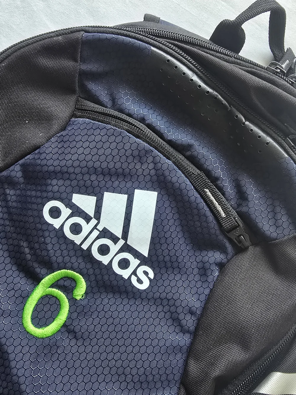 adidas Navy & Black Men's Stadium Soccer Backpack